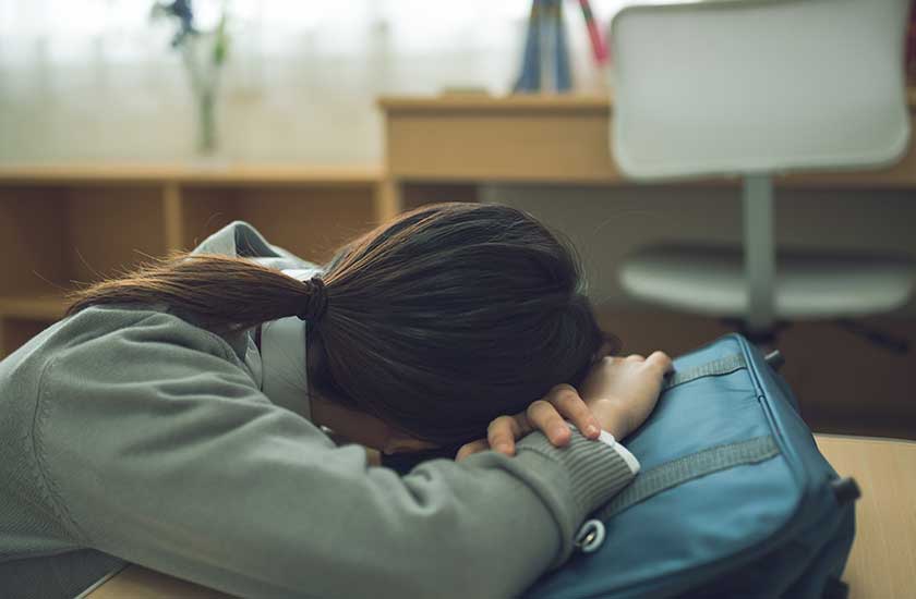 家出を考える中学生