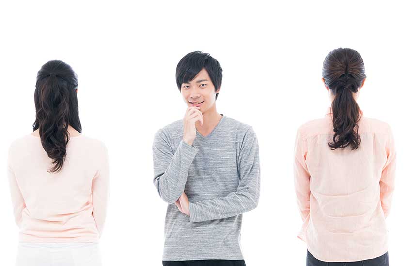 浮気の前科がある男性