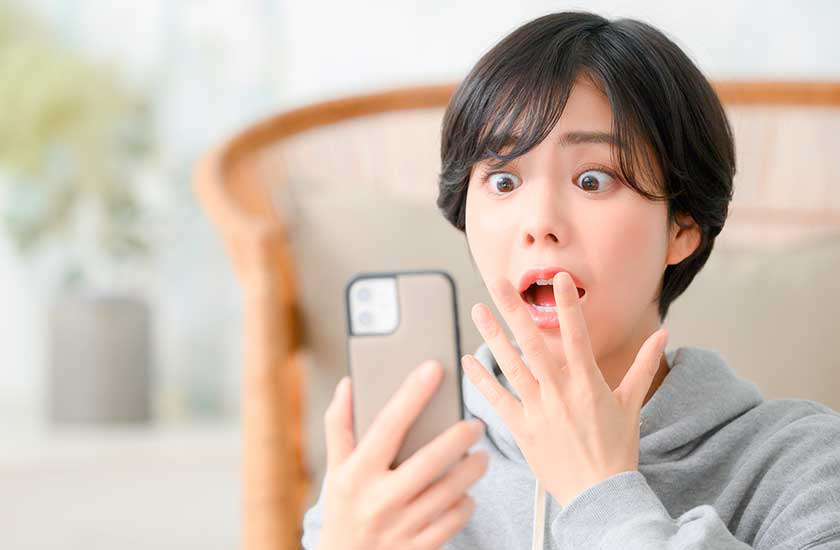 浮気・不倫の証拠を消された女性