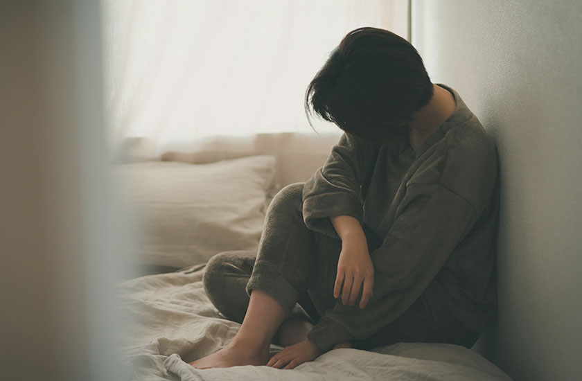 ストレスで音信不通になった女性