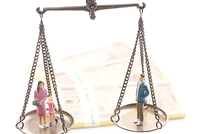 婚姻費用の減額・増額のイメージ