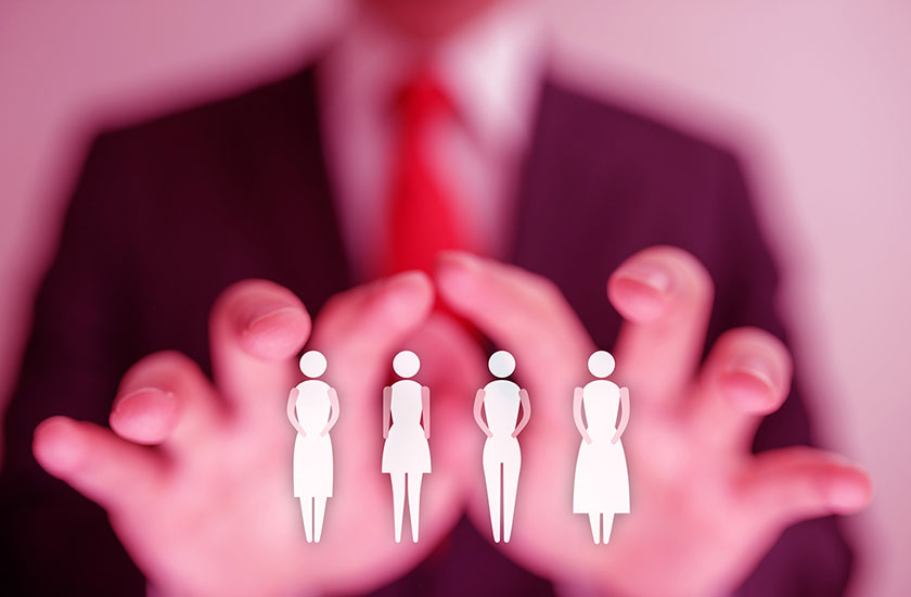 不倫に走る男性のイメージ