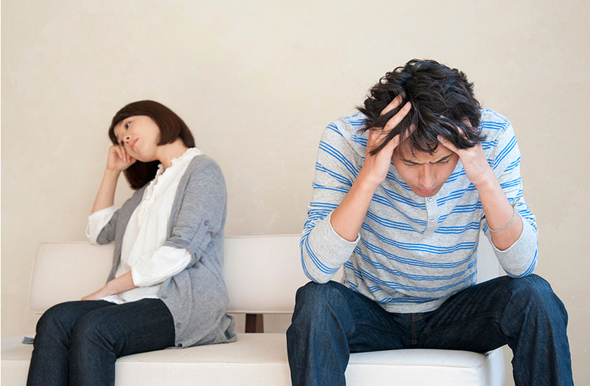浮気発覚後に関係が変化した夫婦