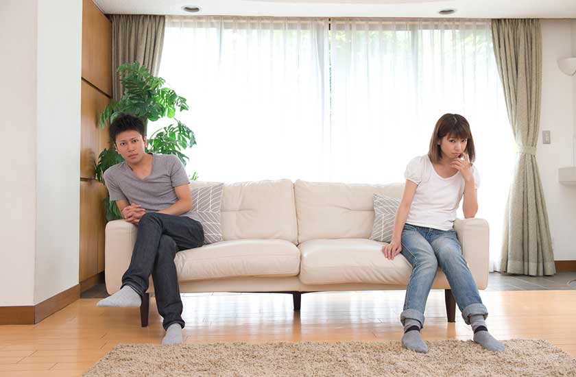 不倫判明後の二人の関係について考える夫婦