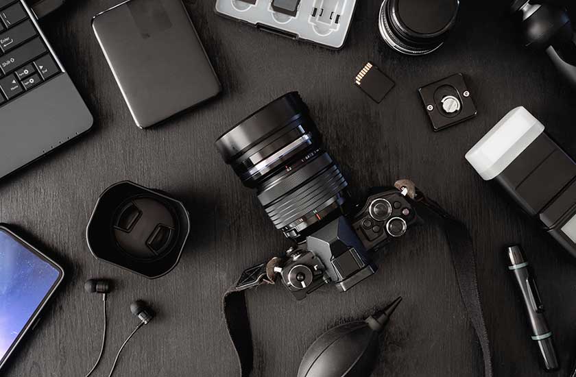 証拠を記録するプロ仕様の機材