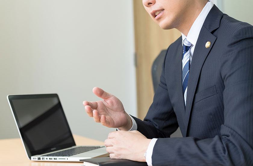 慰謝料請求のための弁護士との面談