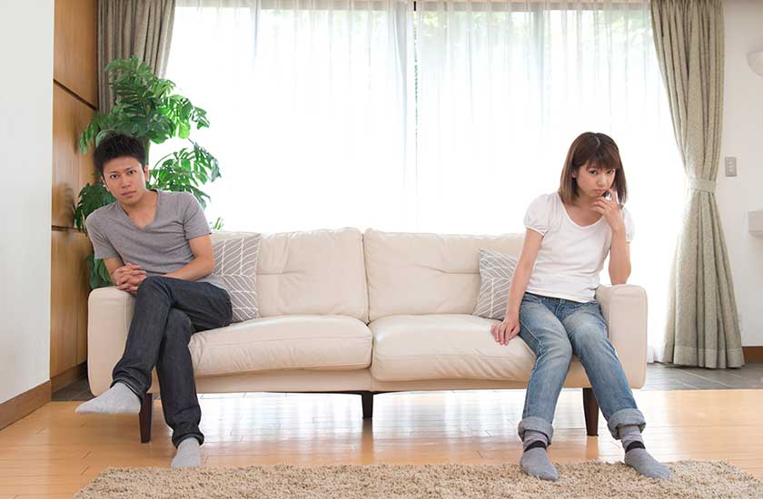 浮気をきっかけに夫婦関係を見直す男女