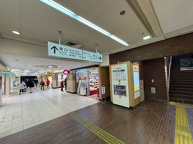 小田急線をご利用の方は「町田駅」の「東口」「南口」のどちらかを出ます。