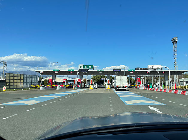 前橋インターを降ります。